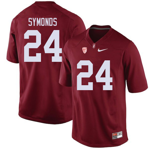 Men #24 Jay Symonds Stanford Cardinal College Football Jerseys Sale-Cardinal